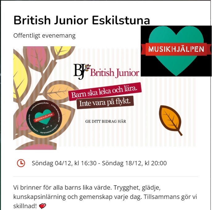 Musikhjälpen 2022 - Nu finns en BJ-bössa!